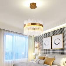 Most living rooms are used for entertaining or watching television which means. Crystal Round Hanging Ceiling Lights Contemporary Metal Living Room Ceiling Light Fixtures Takeluckhome Com