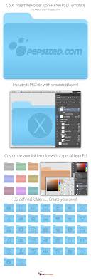 46 Osx Yosemite Folders Icons Free Psd Template Osx Yosemite Psd Template Free Folder Icon