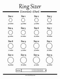 Ring Size Chart Printable Or Ring Size Guide This Website