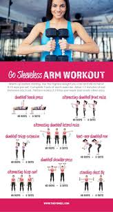 Me Time At The Gym Get Your Arms In Shape For Spring Fashion With This Free Printable Go Sleevele Workout Routines For Women Workout Programs Workout Routine