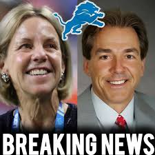 CONGRATULATIONS: Alabama Legendary Coach Nick Saban Announced by Detroit  Lions Ownership as New Co-Owner of the Football Club, joining Ownership  ranks after... Full story below👇👇👇