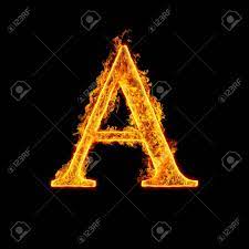 Free for commercial use ✓ no attribution required . Fire Alphabet Letter A Isolated On Black Background Stock Photo Picture And Royalty Free Image Image 22914102
