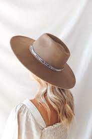 Jackson Light Brown Wool Fedora Hat Beige Hat Wool Fedora Hat Wool Fedora