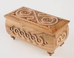 Wooden Jewelry Box Wooden Box Carved Handmade Small By Airdream Ahsap Oyma Desenler Ahsap Isciligi Sandik