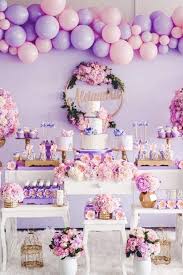 Theme 18th Birthday Decoration Ideas For Girls Pink Purple Balloons Decorations Purple Birthday Party Pink Party Decorations Pink Birthday Decorations