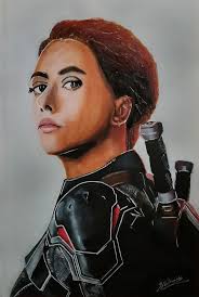 Black Widow Marker art