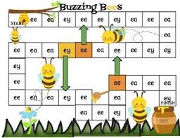 Long E Vowel Team Ee Ea Ey Board Game Vowel Team Long E Vowel