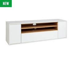 Buy Hygena Symmetrical Tv Unit White Gloss Oak At Argos Co Uk Visit Argos Co Uk To Shop Onl In 2020 Tv Unit Interior Design White Tv Unit Tv Unit Furniture Design