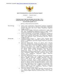 M e m u t u s k an menetapkan : Sk Tpk 2019 Format Administrasi