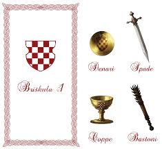 Deck of 40 regional italian style playing cards. First Croatian Themed Briskula Card Deck Now Out Croatia Week