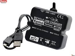 Fahrrad Dynamo Ladegerat M172n Usb A Von Kemo Wattgeizer Com Energiesparende Produkte