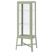 Detolf Glass Door Cabinet White Ikea In 2020 Glass Cabinet Doors Glass Door Wall Shelf Unit