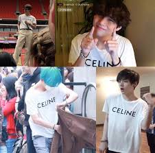 V called these lucky fans by name. V Bts Bucin Kaus Oblong Ini Sampai Bolak Balik Dipakai Harganya Bikin Emosi