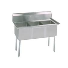 3 compartment sink 3 bay sink under