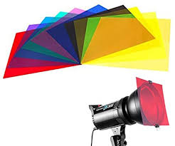 Amazon Com 10 Pieces Colored Overlays Light Gels Transparency Color Film Plastic Sheets Correction Gel Light Filter Sheet 12 By 12 Inch 10 Assorted Colors Camera Photo