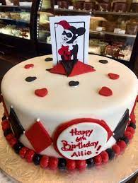 I love harley quinn so much that i dressed up as her on my birthday!! 32 Amazing Picture Of Joker Birthday Cake Entitlementtrap Com Joker Cake Cake Designs Birthday Batman Birthday Cakes