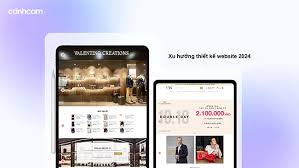 XU HƯỚNG THIẾT KẾ WEBSITE 2024