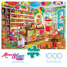 Place a different kind of candy bar on each table. Buffalo Games Aimee Stewart Collection Corner Candy Store 1000 Piece Jigsaw Puzzle Walmart Canada