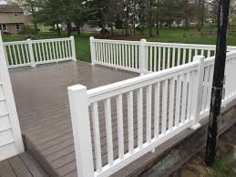 Make sure you check local building codes. 12 X 22 Composite Deck Construction Bryan Ohio Jeremykrill Com