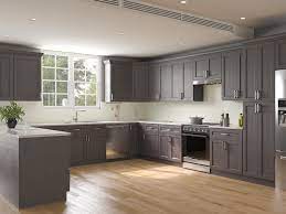 The crisp dark grey color is at home in almost any kitchen giving you the freedom to add your own finishing touches. Townsquare Grey Kitchen Cabinet Collection Cabinetra Com