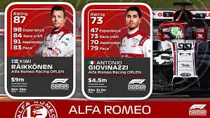 Their earning potential is based entirely on their driving and their marketability. Revealed Driver Ratings In Codemasters New F1 2020 Game Formula 1