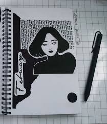 Aesthetic Black And White Bullet Journal February Bullet Journal Cover In 2020 Bullet Journal Cover Ideas Bullet Journal Minimalist Bullet Journal Essentials