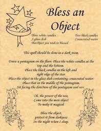 Bless An Object Book Of Shadows Page Bos Pages Witchcraft Spell Wicca Poster Wiccan Spell Book Spells Witchcraft Witchcraft Spells For Beginners
