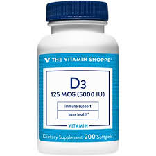 The manufacturer recommends one softgel daily. Vitamin D3 5 000 Iu 200 Softgels At The Vitamin Shoppe