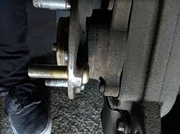 What the picture does not show is that there is a bearing race on the back side to reduce friction during installation. Replace The Wheel Studs On A Toyota 86 Scion Frs And Subaru Brz