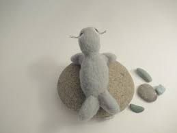 Felted Sea Lion, Handmade Seal, Marine Animal