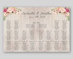 boho seating chart board boho wedding guest list floral