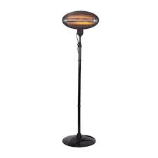 Complete with wall bracket and parasol. Perel Phs2000 Freestanding Electric Patio Heater 2000w On Onbuy