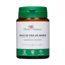 L'huile de foie de morue est comme son nom l'indique extraite directement du foie de ce poisson des mers, également connu sous le nom de cabillaud. Huile De Foie De Morue 60 Et 200 Capsules Dieti Natura