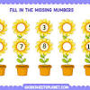 Missing number addition worksheets which are free to use and in pdf for easy printing. 1