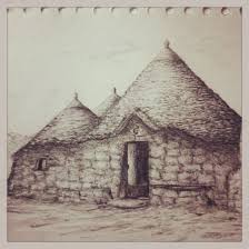 Sketch Of Trullo In Italy Architecture History My Arts History