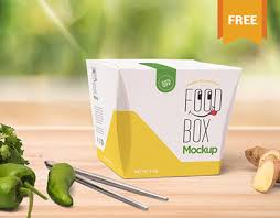 Download Food Box Mockup Projects Photos Videos Logos Illustrations And Branding On Behance PSD Mockup Templates