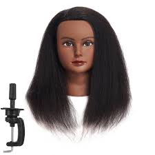 All positively perfect™ toddler dolls stand approximately 14.5 inches tall, not including the hair. Amazon Com Traininghead 100 Real Hair Mannequin Head Training Head Cosmetology Manikin Practice Head Doll Head With Free Clamp Female 14 Inches B Beauty
