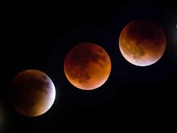 A past full moon of june, also known as the strawberry moon, looms above earth's horizon in this undated photo taken by an astronaut at the international space station. Blood Moon 2021 Lunar Eclipse Meaning What Is The Meaning Behind May Full Moon S Name The Independent