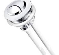 Bouton poussoir chasse d'eau de 38 mm, universel double ...