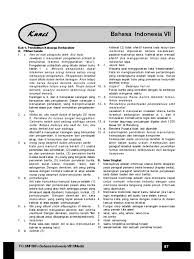 Kunci Jawaban Bahasa Indonesia Kelas 7