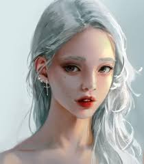 Maybe you would like to learn more about one of these? La Imagen Puede Contener 1 Persona Primer Plano Digital Art Girl Digital Portrait Art Art Girl