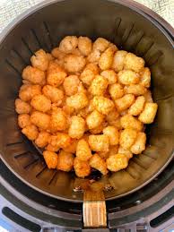 I like to cook my tots at 400ºf to get. Air Fryer Frozen Tater Tots Melanie Cooks
