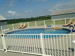 Radiant 16x28 Aboveground Oval With Deck Radiant Pools Backyard Pool Oval Pool