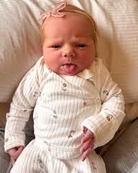 She's here!!! Penelope Amy Worth 💗 Born at 9 pounds and 20 inches long We  are all so in love with this beautiful little redhead and can't wait to get  to know