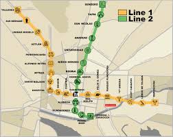 Contrasta con otras estaciones de metro ya que ésta es súper moderna. Monterrey Metro Map Mexico