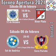 Descubre todos los partidos de hoy, horarios de los eventos, dónde ver por tv y online la jornada de fútbol y el resto de deportes. Partidos Para Hoy Sabado 06 De Febrero 2021 Futbol Paraguayo Now Paraguay