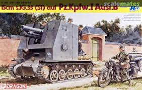 It became the standard heavy infantry gun of the german army in world war ii. 15cm S Ig 33 Sf Auf Pz Kpfw I Ausf B Dragon 6259 2008