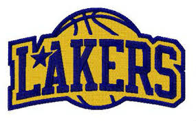Download as svg vector, transparent png, eps or psd. Lakers Logo Embroidery Design