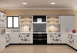 u shaped modular kitchen