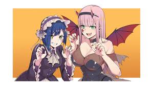 Maybe you would like to learn more about one of these? Halloween Ichigo And 002 Darling In The Franxx 3840x2168 Animewallpaper Darling In The Franxx Halloween Anime Anime Halloween